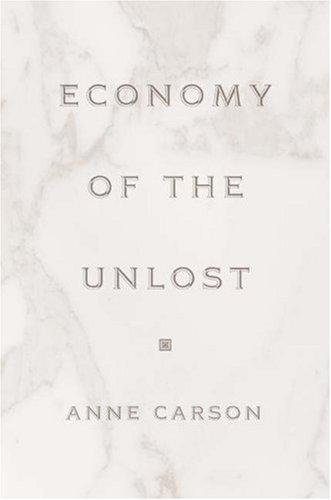 Cover of Economy of the unlost
