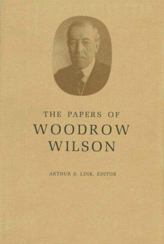 Cover of The papers of Woodrow Wilson