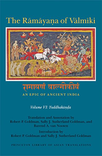 Cover of The Rāmāyaṇa Of Vālmīki: An Epic Of Ancient India