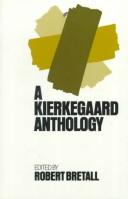Cover of A Kierkegaard anthology