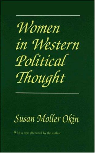 Cover of Women in Western political thought