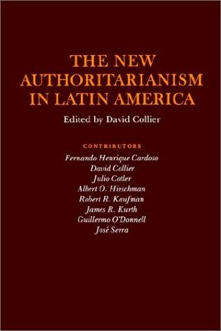 Cover of The New authoritarianism in Latin America