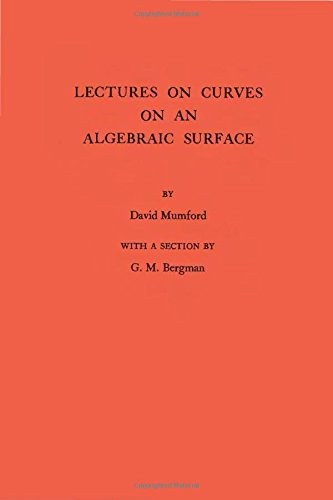 Cover of Lectures on Curves on an Algebraic Surface. (AM-59), Volume 59 (Annals of Mathematics Studies)