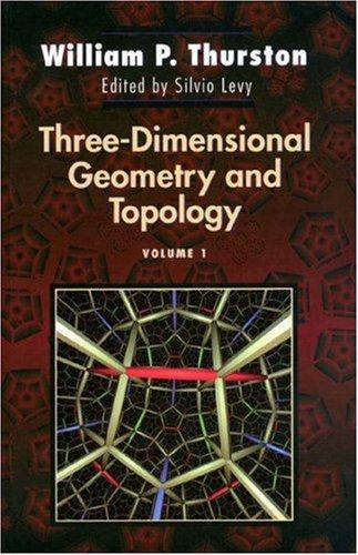 Cover of Three-Dimensional Geometry and Topology, Vol. 1