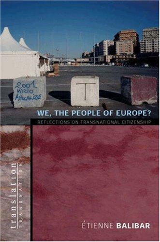 Cover of We, the People of Europe?