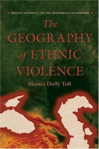 Cover of The geography of ethnic conflict