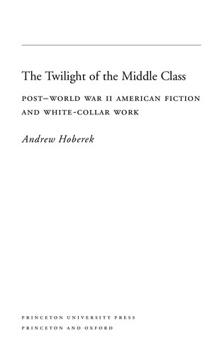 Cover of The twilight of the middle class