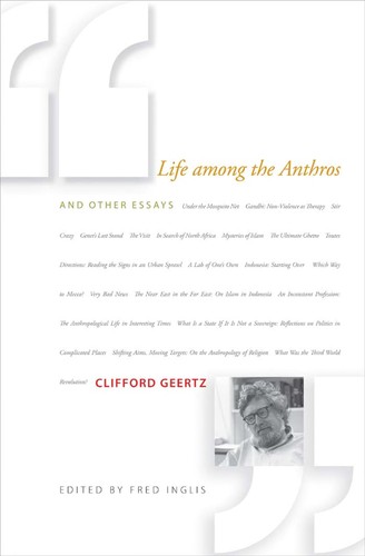 Cover of Life among the anthros and other essays