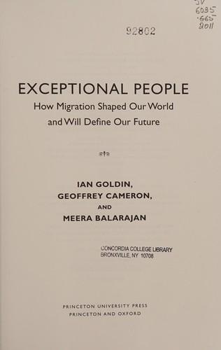 Cover of Exceptional people