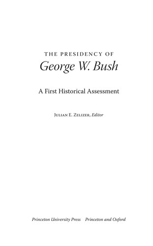 Cover of The presidency of George W. Bush