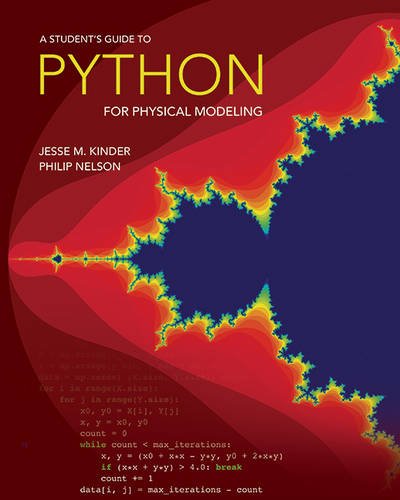 Cover of A student's guide to Python for physical modeling