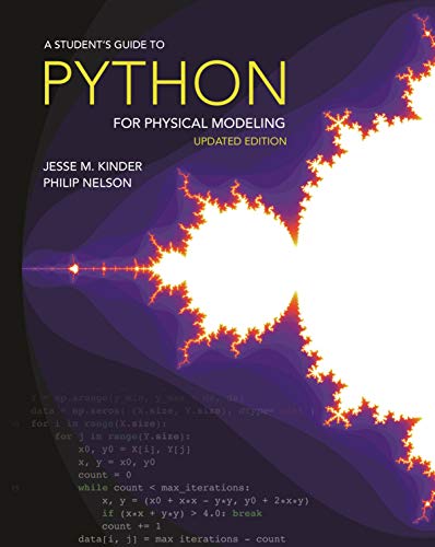 Cover of A Student's Guide to Python for Physical Modeling