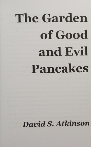 Cover of The garden of good and evil pancakes