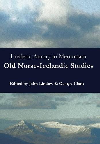 Cover of Frederic Amory in Memoriam: Old Norse-Icelandic Studies