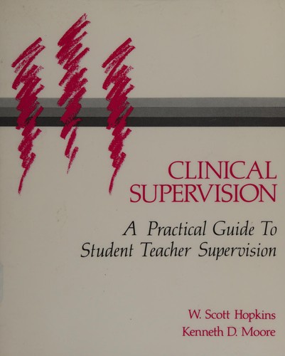 Cover of Clinical supervision