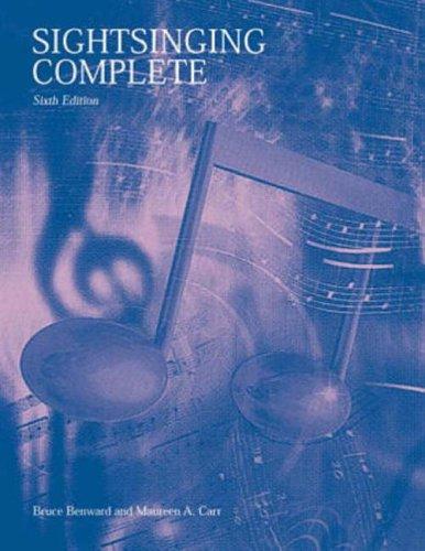 Cover of Sightsinging Complete