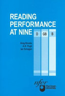 Cover of Reading Performance at Nine