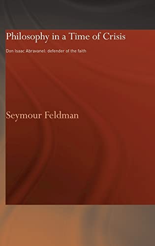 Cover of Philosophy in a time of crisis