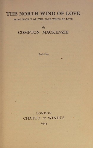 Cover of The north wind of love
