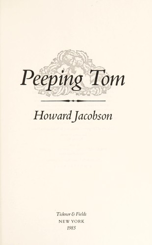 Cover of Peeping Tom