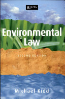Cover of Environmental Law