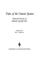 Cover of Tales of the convict system