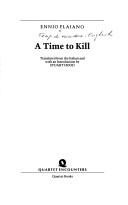 Cover of A time to kill