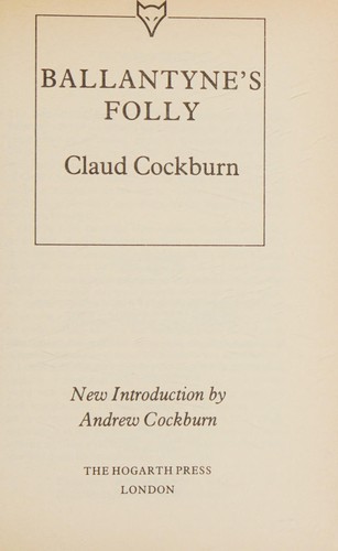 Cover of Ballantyne's Folly