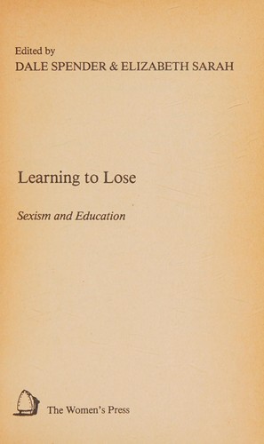 Cover of Learning to Lose