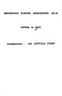 Cover of Mandelstam