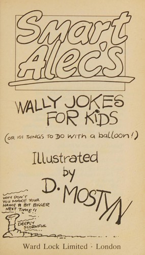 Cover of Smart Alec's wally jokes for kids