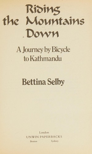 Cover of Riding the mountains down