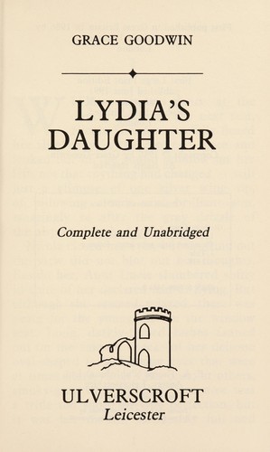 Cover of Lydia's Daughter