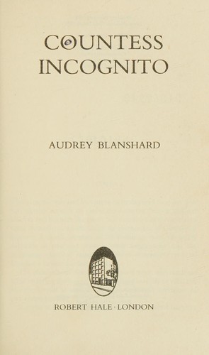 Cover of Countess incognito