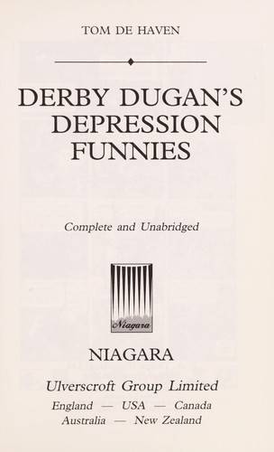 Cover of Derby Dugan's depression funnies