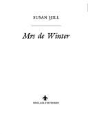 Cover of Mrs. de Winter