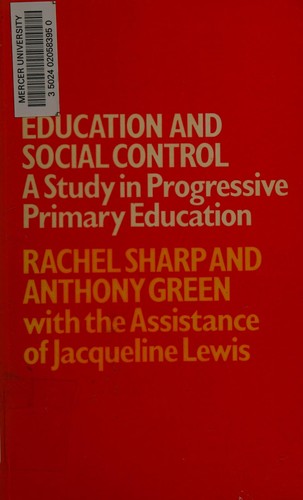 Cover of Education and social control