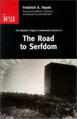 Cover of The Road to Serfdom