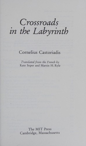 Cover of Carrefours du labyrinthe