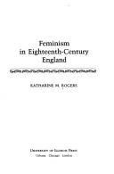 Cover of Feminism in eighteenth-century England