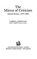 Cover of The mirror of criticism