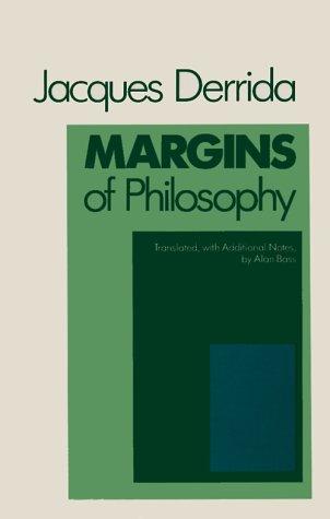 Cover of Margins of philosophy