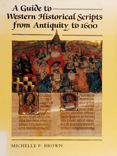 Cover of A guide to western historical scripts