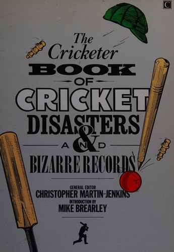 Cover of "Cricketer" Book of Cricket Disasters and Bizarre Records