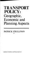 Cover of Transport policy