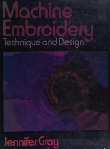 Cover of Machine embroidery