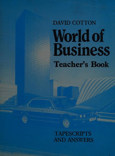 Cover of The world of business