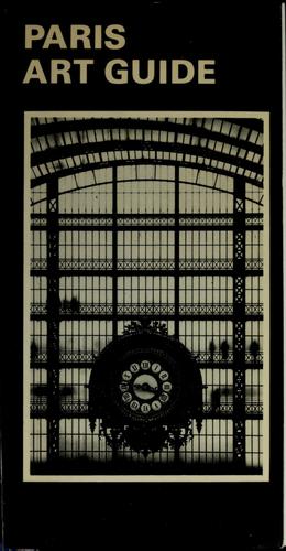 Cover of Paris Art Guide (Art Guides)