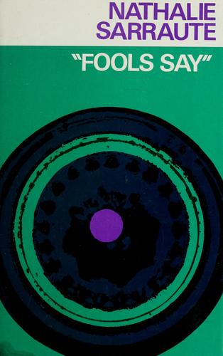 Cover of Fools Say (Calderbooks)