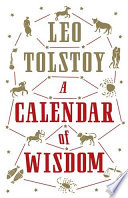 Cover of A Calendar of Wisdom: New Translation